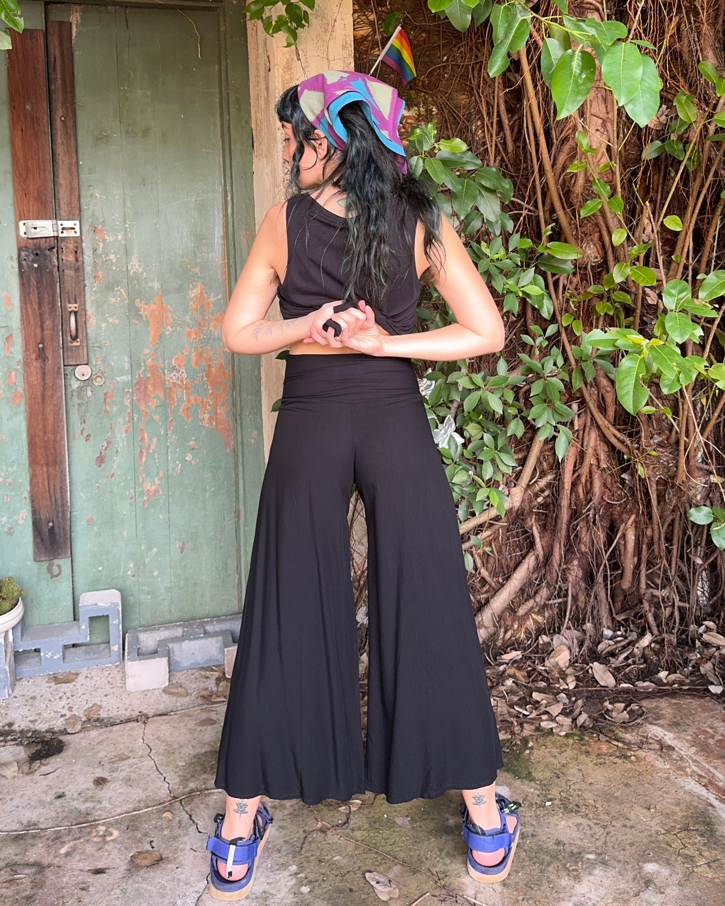 Classic Culottes In Black