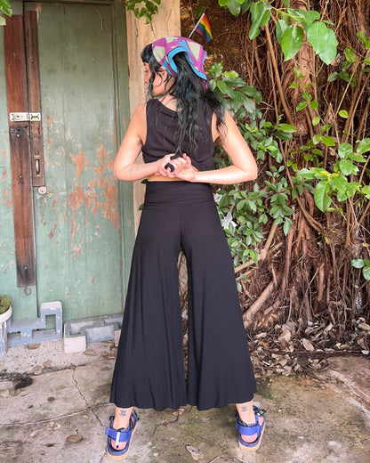 Classic Culottes In Black