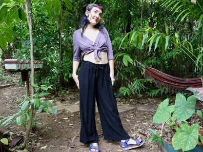 Lounge pants in Black