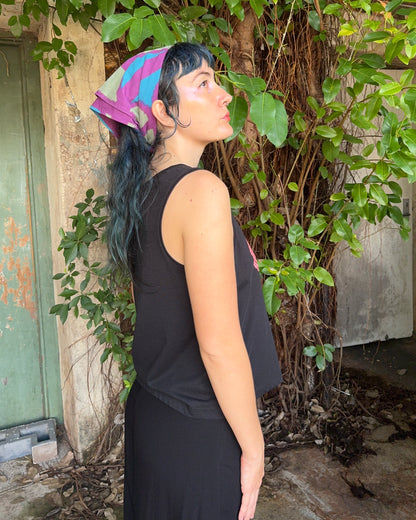 GP (Boy or Girl Logo) ‘Dancer’ Singlet in Black