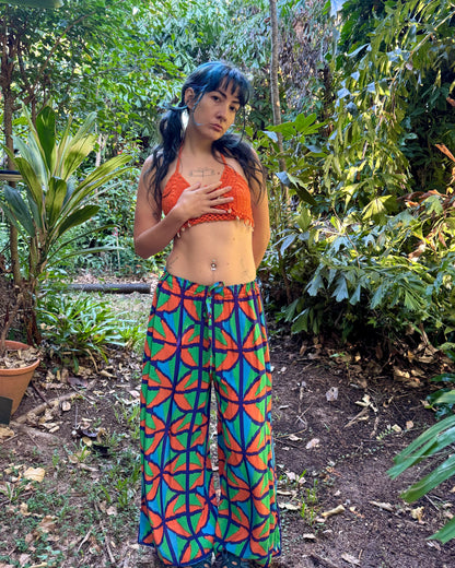 Lounge pants in Jungle Juice