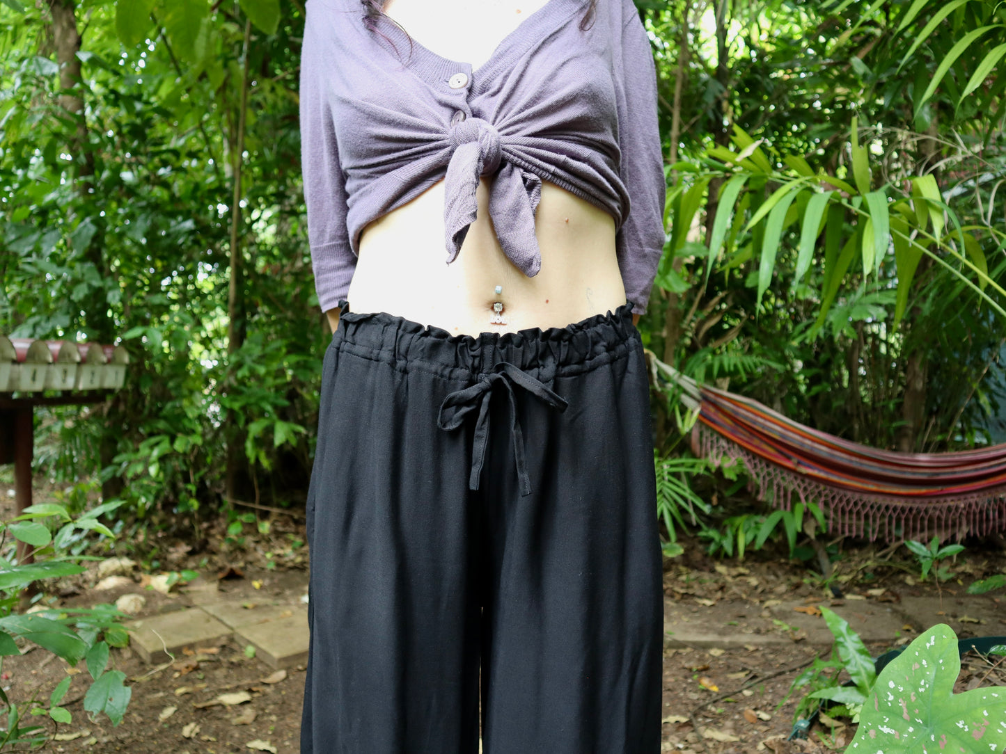 Lounge pants in Black