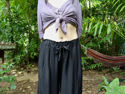 Lounge pants in Black