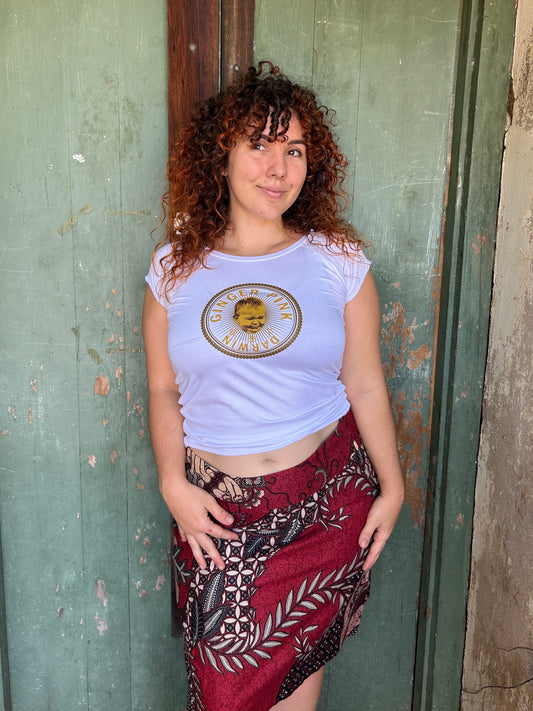 Logo Tee in White