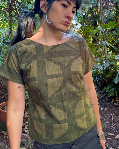 Hang around top in Urban Camo