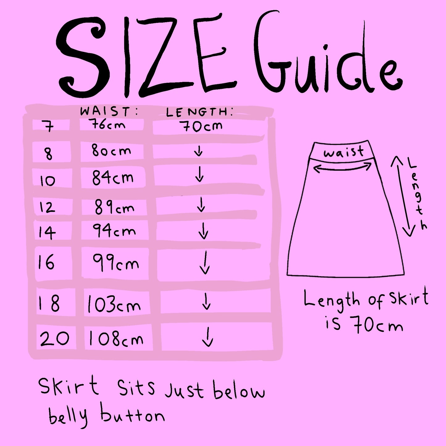 Breezeblock Midi A-line Skirt