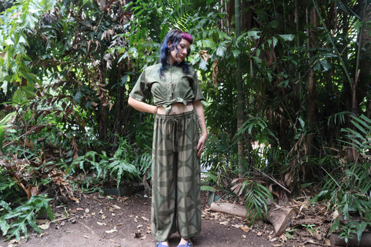 Lounge pants in Urban camo