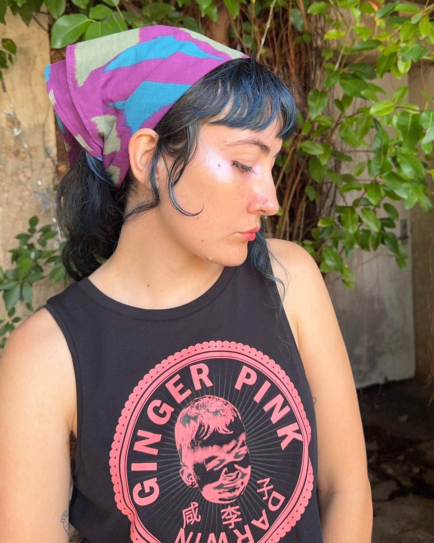 Cotton Breezeblock Bandana