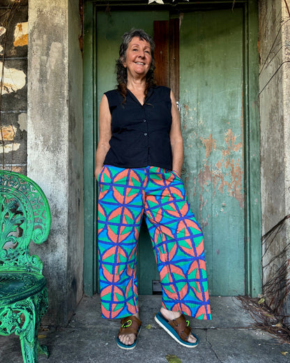 Jungle Juice print Passion pants