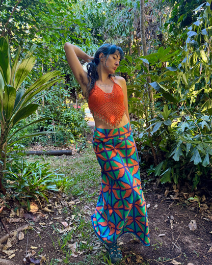 Jungle Juice A-Line Maxi Skirt