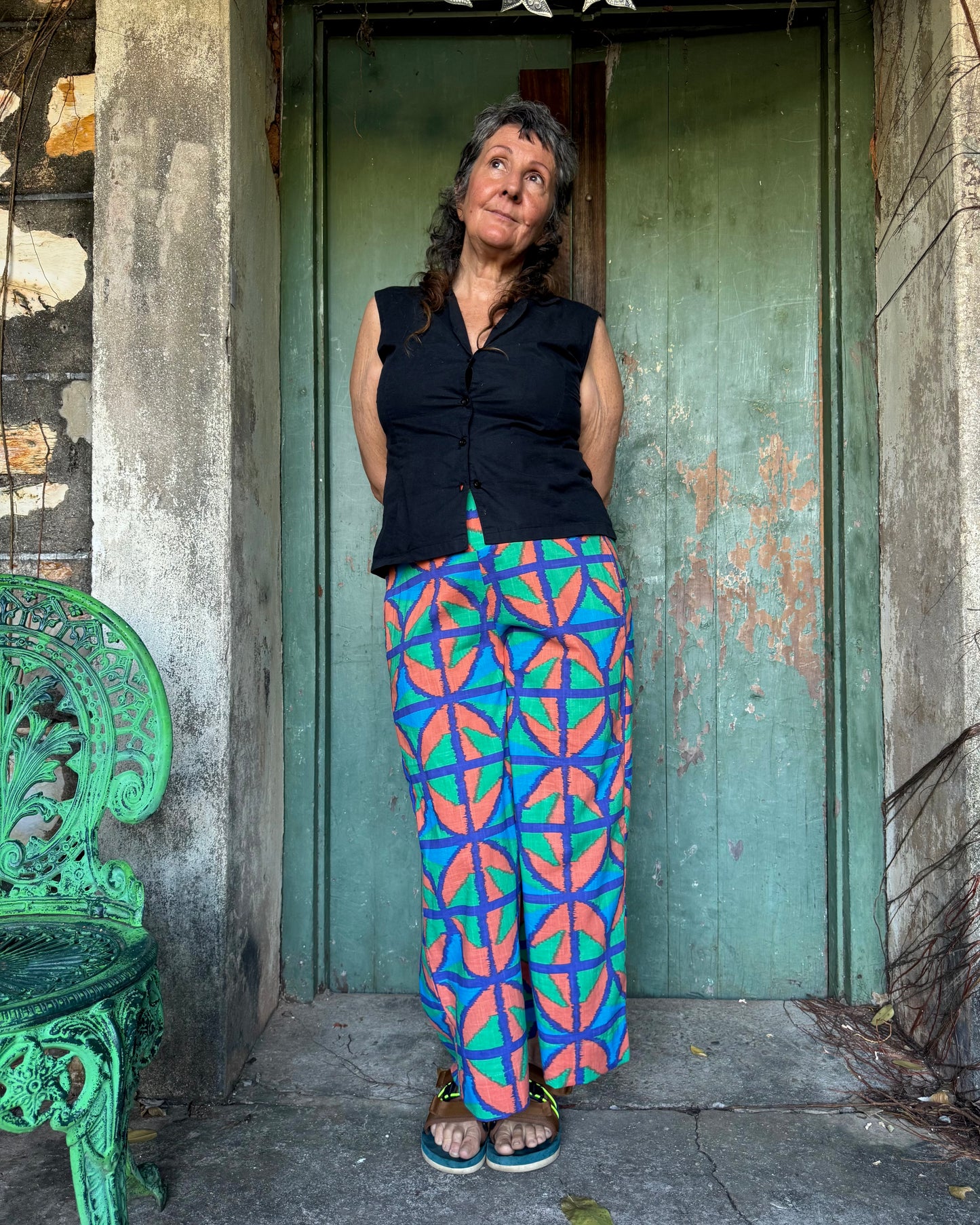 Jungle Juice print Passion pants