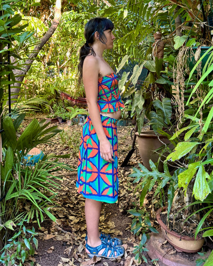 Simple Skirt in Jungle Juice