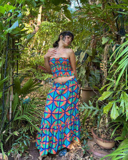Ruffle Skirt in various Breezeblock Colourways