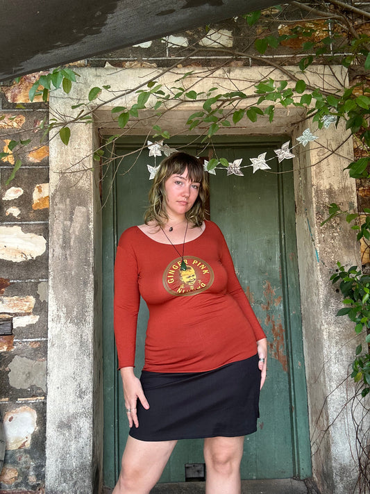 Yoga long sleeve Burnt Orange