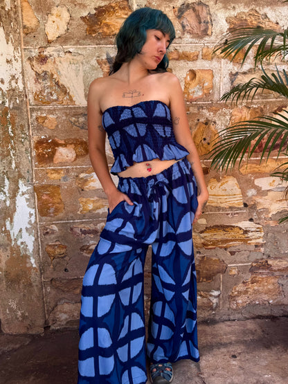 Lounge pants in Mood Indigo