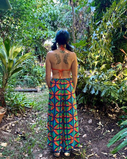 Lounge pants in Jungle Juice
