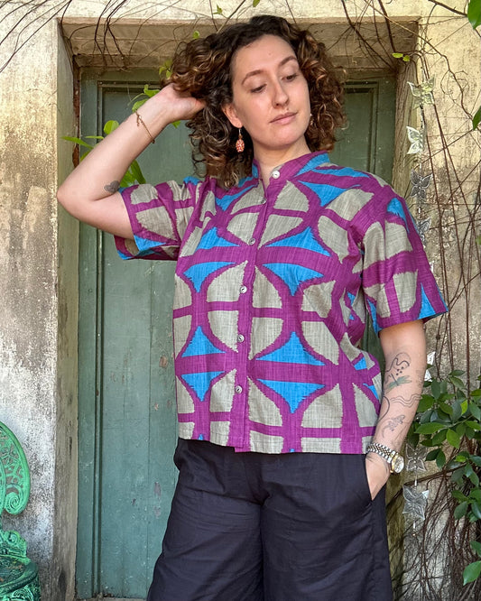 Gold rush top in Original BreezeBlock