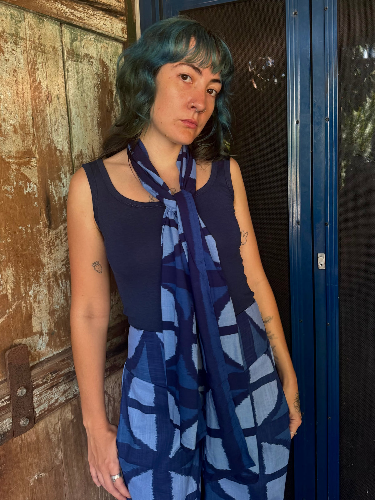 Mood Indigo Scarf