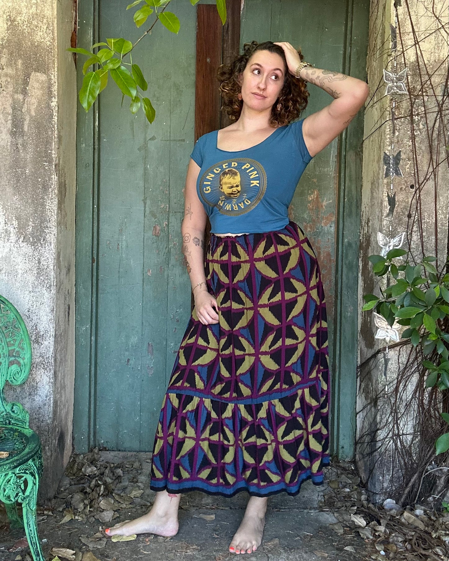 Ruffle Skirt in various Breezeblock Colourways