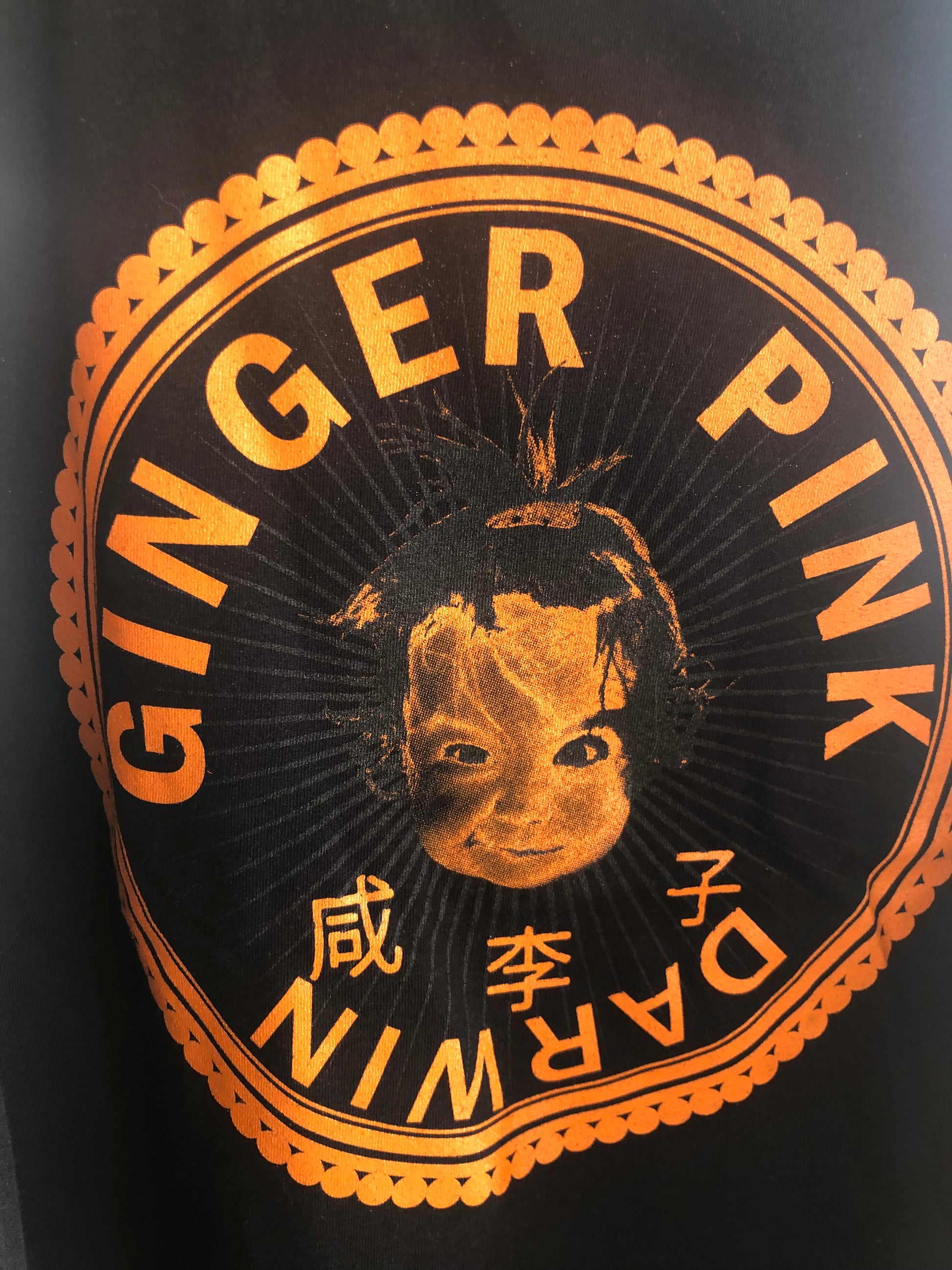 GP (Boy or Girl Logo) ‘Dancer’ Singlet in Black - Ginger Pink Darwin - ethical fashion - darwin clothing shop - darwin clothing store - darwin fashion