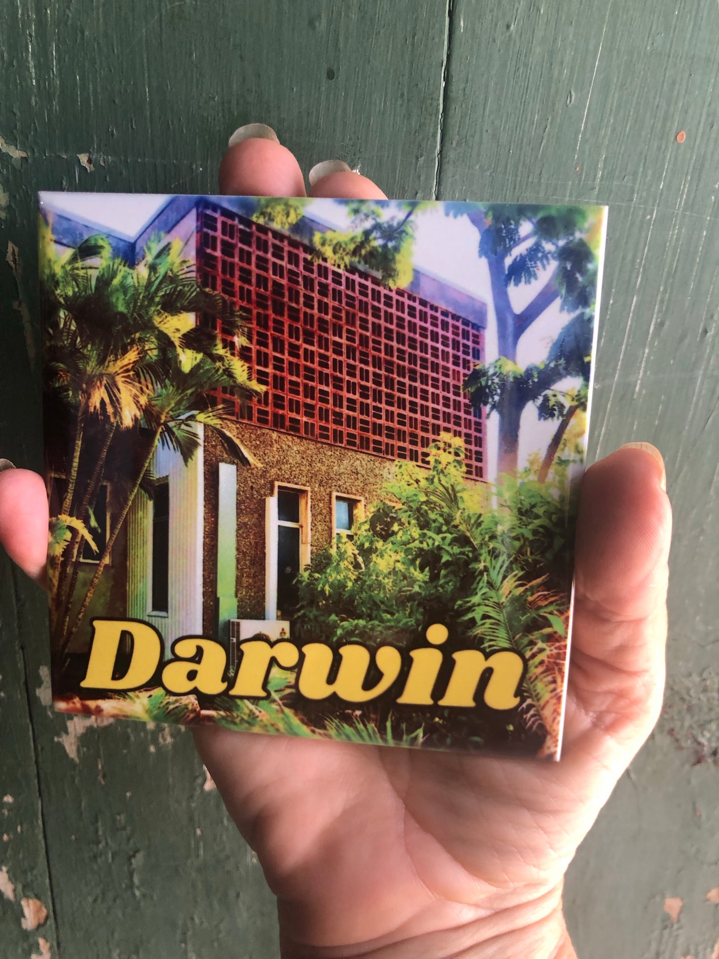 Coasters/Tiles of Darwin, suburbs and beyond, and street art-(Ceramic) - Ginger Pink Darwin - ethical fashion - darwin clothing shop - darwin clothing store - darwin fashion
