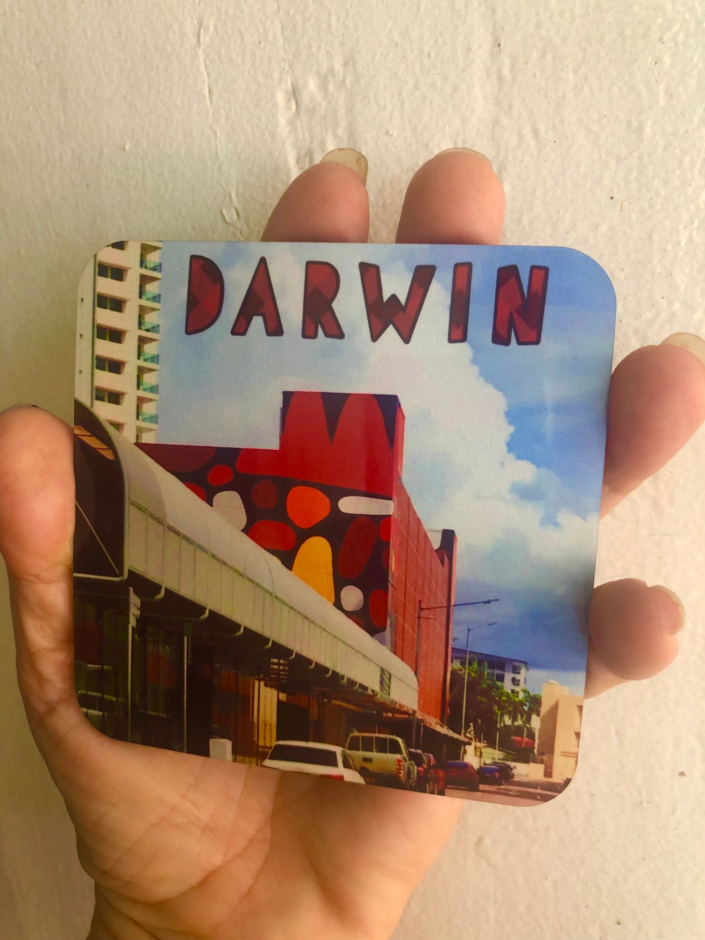 Coasters- Darwin, suburbs and beyond, and street art  (MDF) - Ginger Pink Darwin - ethical fashion - darwin clothing shop - darwin clothing store - darwin fashion